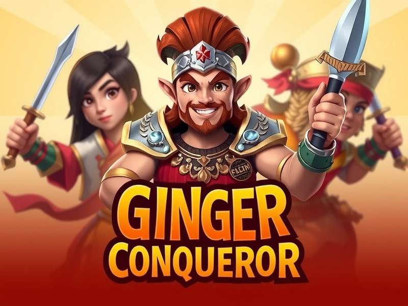 Zoom Ginger Conqueror Action Gameplay Zoom Ginger Conqueror Game Banner